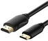 Rankie Mini HDMI to HDMI Cable, High Speed Supports Ethernet 3D and Audio Return, 6 Feet, Black