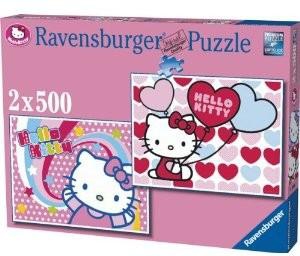 Ravensburger Hello Kitty  2 X 500 Pcs Puzzle