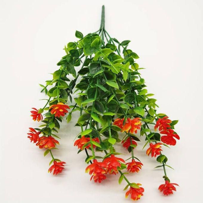 Artificial Greenery For Vase Red Color For Decoration