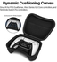 TNP Console Controller Holder Case for PS5 Dualsense, Xbox Series X/S, Switch Pro Controller Gamepad Carrying Pouch Storage Bag Organizer, Shock-Proof EVA, Water Resistant Protection