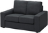 KIVIK Cover for compact 2-seat sofa - Tresund anthracite