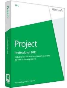 Project 2013 Professional 32/64-bit - License - 1 PC - Product Key Code