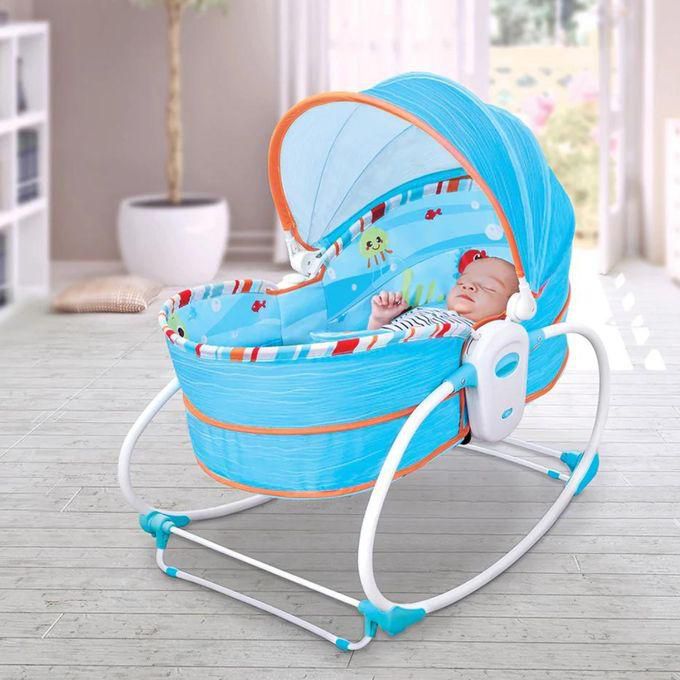 Mastela 5 In 1 Baby Bassinet Rocking Napper & Seat With Melodies