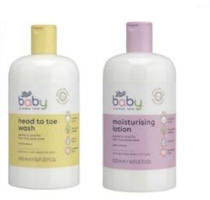 Boots Baby Lotion And Head To Toe Wash