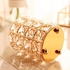 Bright Gold Crystal Vase - Multifunction