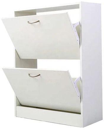 El Helow Style Drawers Shoes Units - 2 Drawers - White