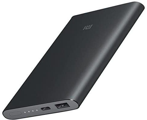 Xiaomi 10000mAh Pro Fast Charge Light Power Bank Plus External Battery Charger Pack Portable Charger with Quick USB-C Charge iPhone iPad Samsung Sony Xiaomi HTC Motorola Android Nokia Nexus Smartphone