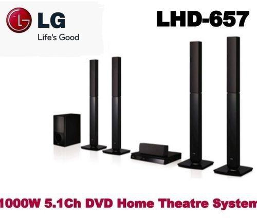LG LHD657 DVD Home Theater System, 1000W, 5.1CH BLUETOOTH