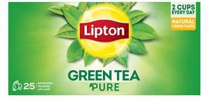 Lipton Green Tea Pure 25 Teabags