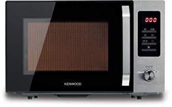 Kenwood Microwave, 30L, 700W, 1000W Grill, Defrost Function, 11 Power Levels, Digital Display, 95 Minutes Timer, 8 Auto Menu, Safety Lock, MWM30.000BK, Black