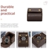 POPETPOP Single Leather Watch Case: Travel PU Anti-scratching Watch Storage Roll Holder Jewelry Bracelets Organizer Portable for All Wrist Watches Watches