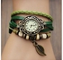 Boho Chic Vintage Watch - Green