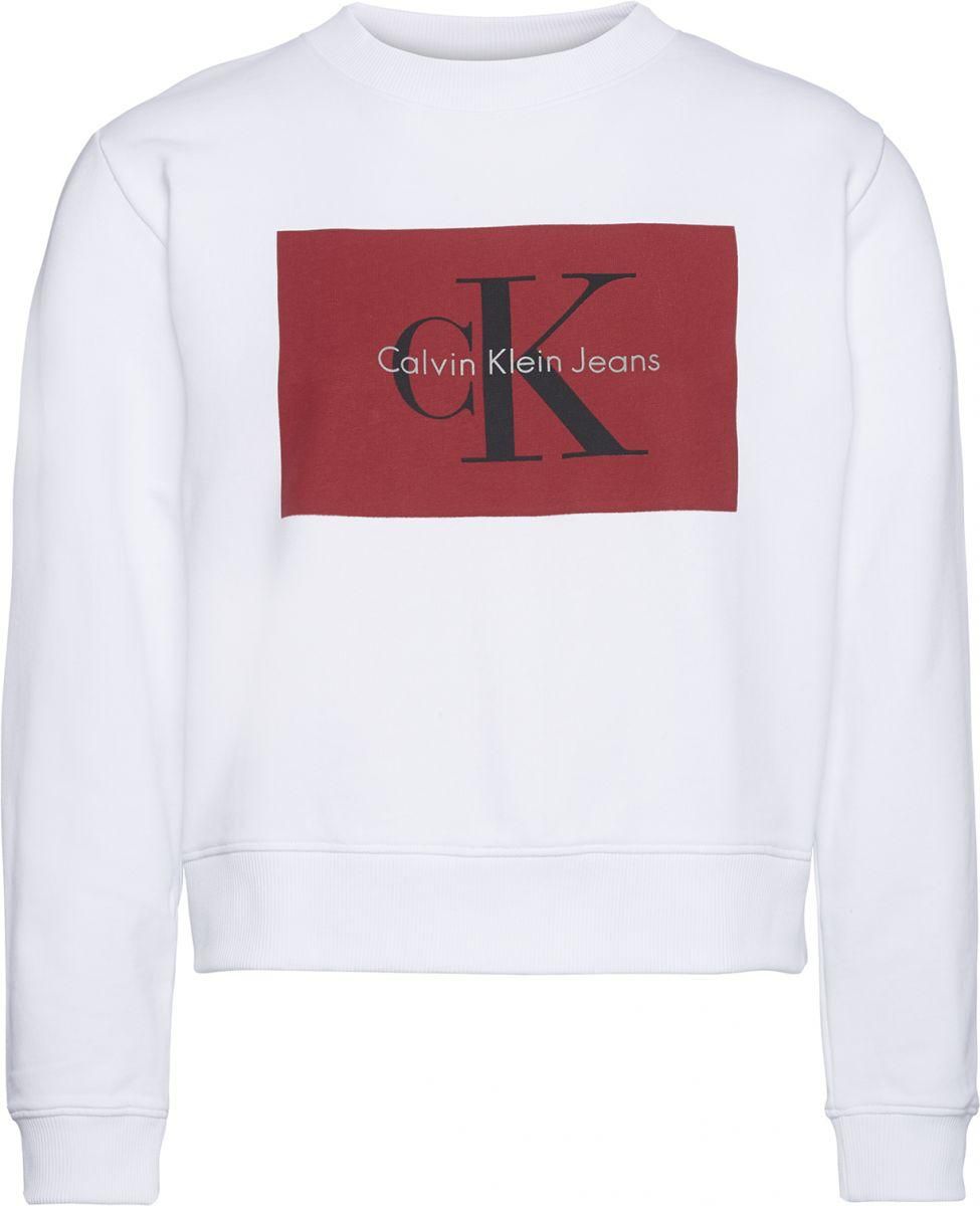 Calvin Klein Sweatshirt for Women - White price from souq in Saudi Arabia -  Yaoota!