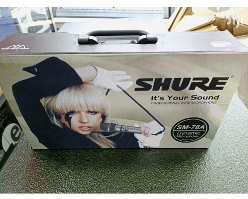 Generic Shure Dynamic Wired Microphone SM-78A