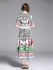 MINGYSYI Women's Aline Dress Turn Down Collar Vintage Floral Print Dress