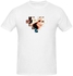 Demi Lovato Printed Cotton Short Sleeve T-Shirt White