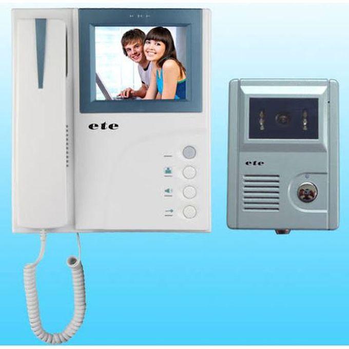 Door Phone Intercom System 4"TFT LCD Handset Monitor/Wired Video Door Phone/Doorbell