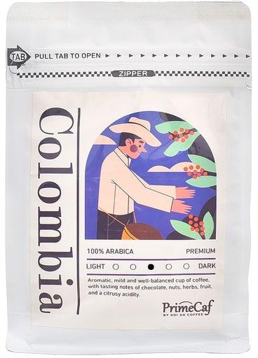 High Quality Colombia , Whole Beans Medium Roasted 100% Arabica - 220 Grams