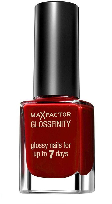 Max Factor Glossfinity Nail Polish Red Passion