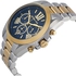 Michael Kors Bradshaw Women's Navy Dial Stainless Steel Band Watch - MK5976