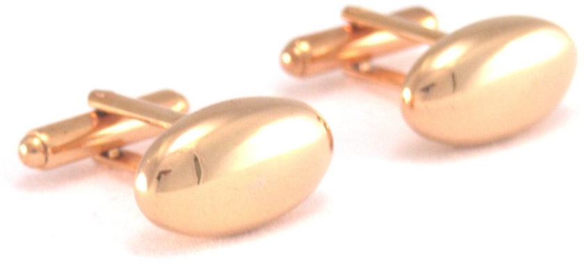 Imperialist - Gold Peble Cufflinks for Men