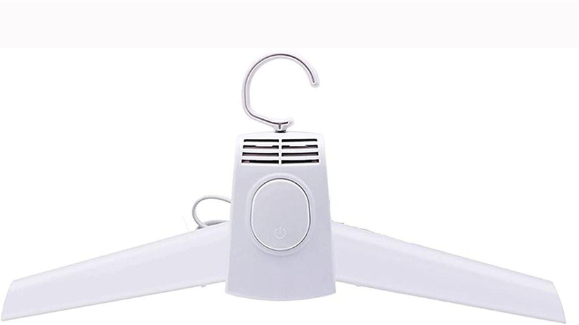 Dryer Hanger For Clothes And Shoes. Hanging Drying System With Cold And Hot Air For Home And Travel