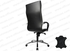 Topstar CHAIRMAN 45 Professional Executive Chair, Leather Black