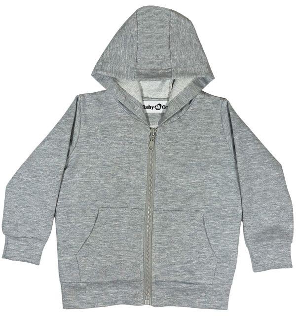 Baby Co. Grey Light Sports Jacket (Zip-up Hoodie)