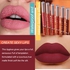 6PCS/SET Liquid Lipstick Matte No-stick Cup Long Lasting Lipgloss Waterproof Moisturizer Lip Glosses Makeup Velvet Beauty