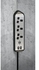 Brennenstuhl 3-Way Extension Cord W/USB-A Sockets, 1153593410 (2 m)