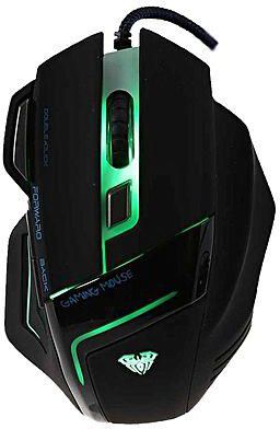 Generic 2000 DPI Optical 7D USB Wired Gaming Mouse With LED Backlight - Black