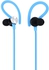 Margoun Wireless Sports OTE-10 Bluetooth Headphones with Mic and Volume Controller for iPhone 7, 7 Plus in Blue