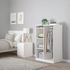 SYVDE Open wardrobe, white, 80x123 cm - IKEA