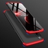 GKK Three Stage Splicing Full Coverage PC Case for Xiaomi Mi 9 Black&red