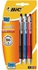 BiC Velocity Writing Comfort Ball Pen, Assorted (Pack of 3)
