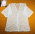 Women Tulle Kimono Cardigan - White