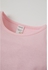 Defacto BabyGirl Pink Casual Regular Fit Knitted Short Sleeve Body