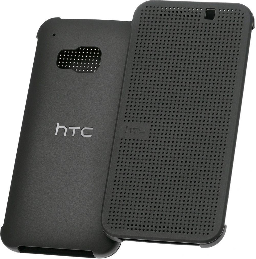 HTC Hima Dot View Hard Shell Case for HTC M9 - Black