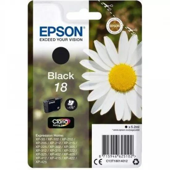 Epson Singlepack Black 18 Claria Home Ink | Gear-up.me