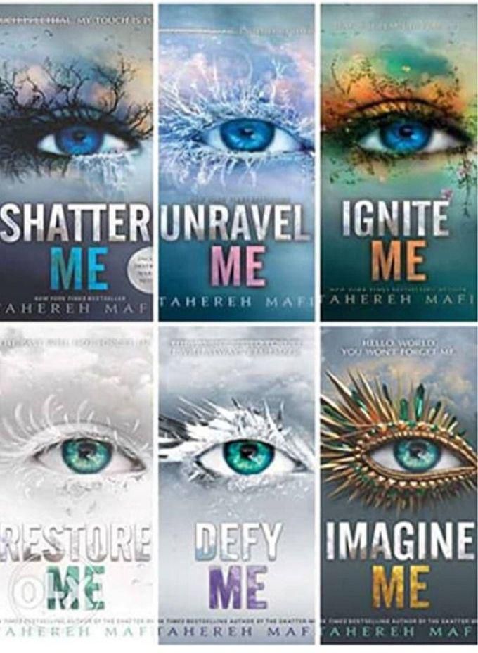 Shatter Me Series 6-Book Set: Shatter Me, Unravel Me, Ignite Me, Restore Me, Defy Me, Imagine Me