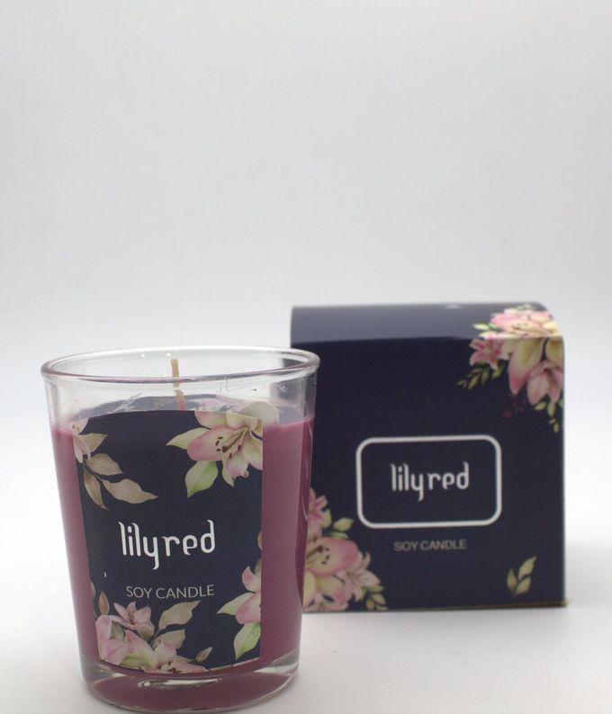 Si Belle Soy Candle Lily Red