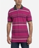 Dockland Striped Polo T-Shirt - Purple