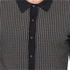Le Shark Dark Navy Cotton Shirt Neck Cardigan & Poncho Top For Men