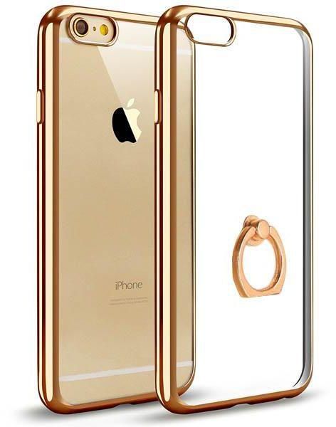 Margoun Soft Electroplated TPU Scratch Resistant Case Cover Compatible with iPhone 6 Plus, 6S Plus in Gold