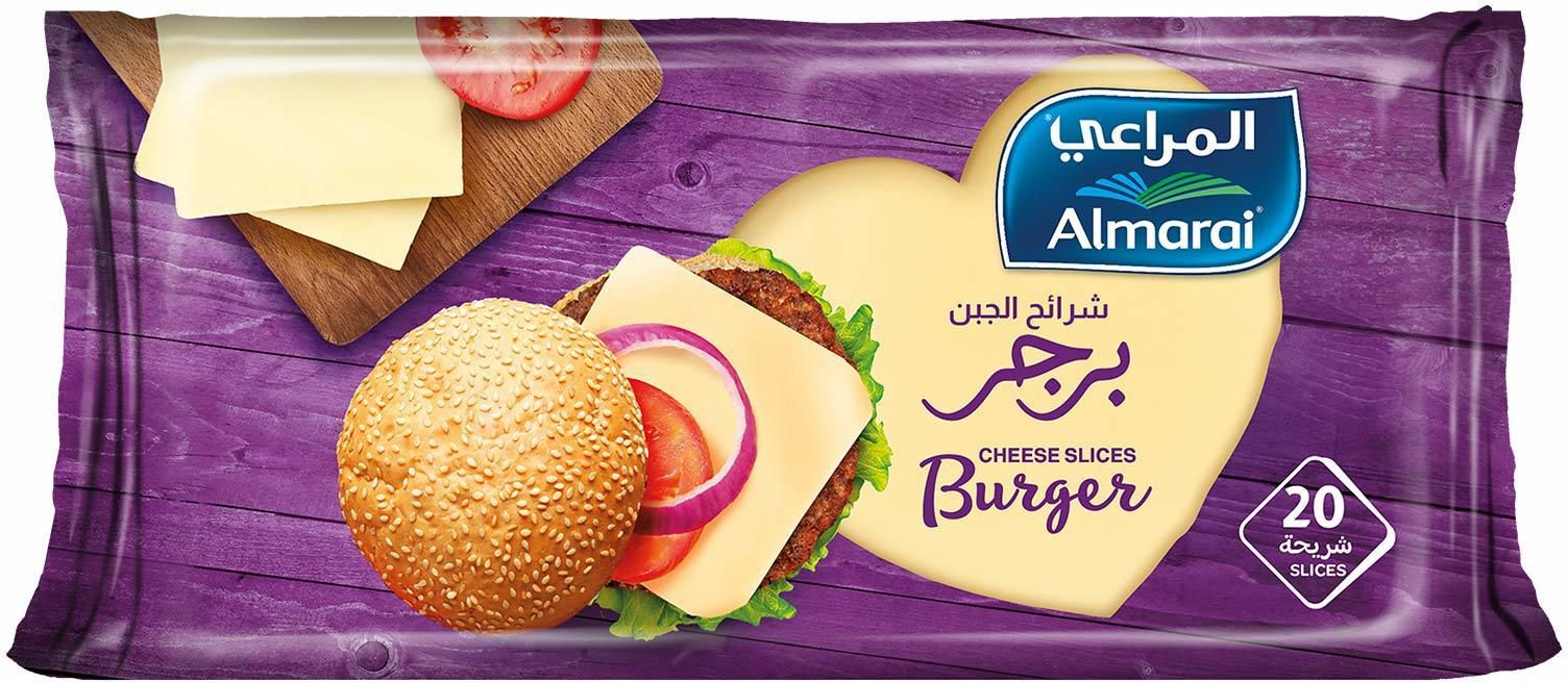 Almarai cheese slices burger 400 g x 20 slices