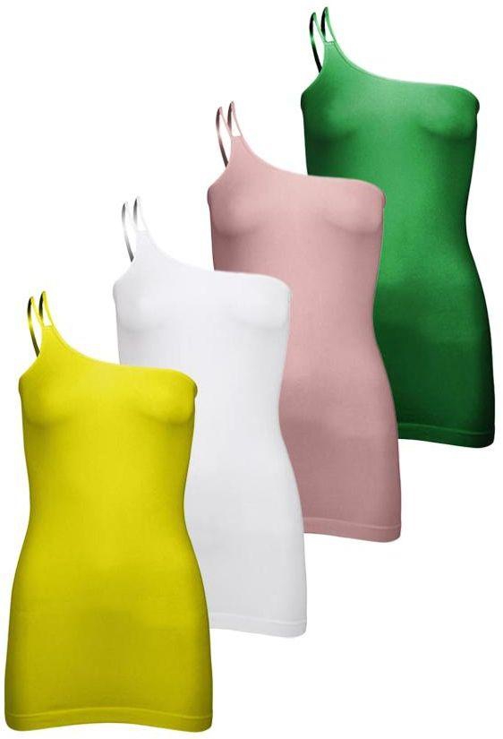 Silvy Set of 4 Casual Dresses for Women - Multicolor, X-Large