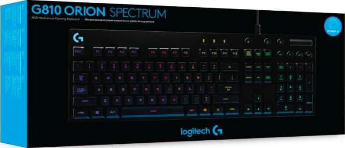 سعر ومواصفات Logitech G810 Orion Spectrum RGB Mechanical Gaming Keyboard |  920-008151 / 920-007773 من dtcae فى الإمارات - ياقوطة!‏