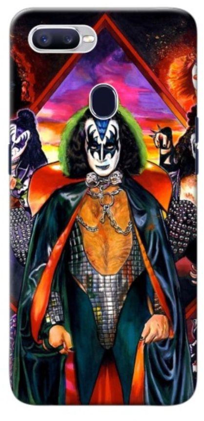 Gene Simmons Collage Printed Back Cover For Oppo Realme 2 Pro - Multi Color