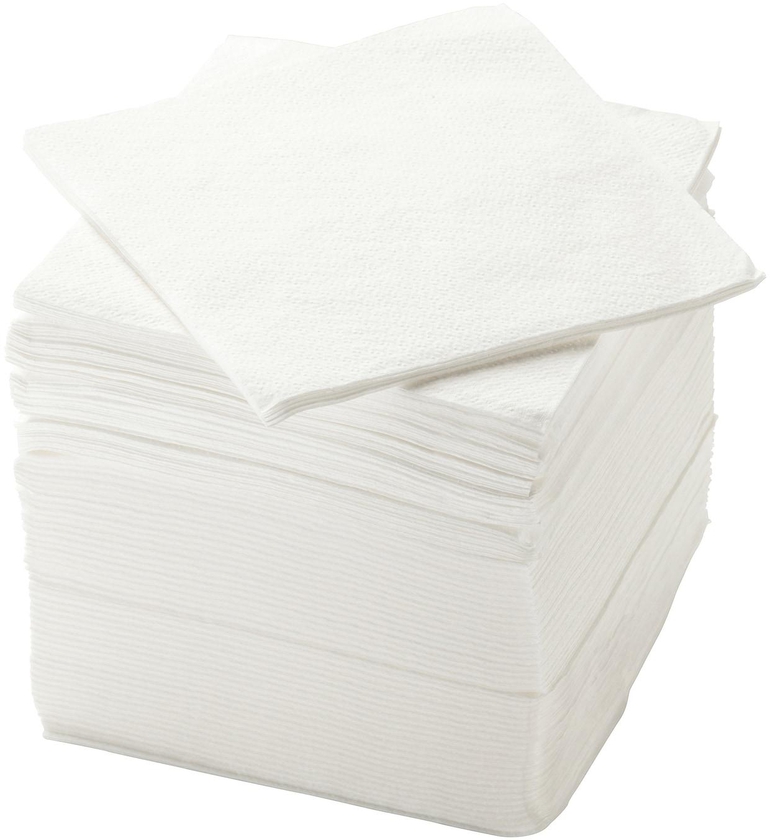 STORÄTARE Paper napkin - white 30x30 cm