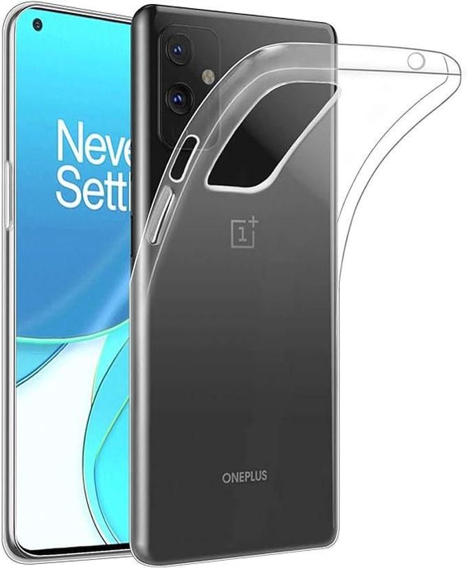 32nd Clear Gel Series - Transparent TPU Silicone Clear Gel Case Cover For OnePlus 9, Crystal Gel Ultra Thin Case - Clear